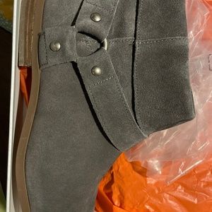 Sole Society Iron Split Suede So-Brigid booties